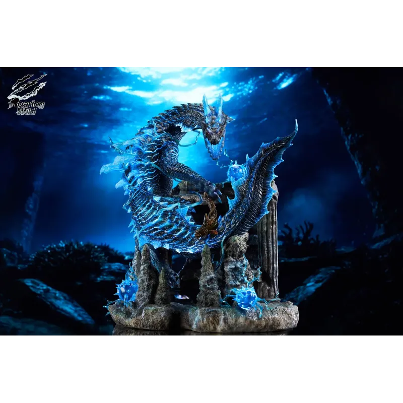 Monster Hunter Lagiacrus & Abyssal Lagiacrus Roaring Wild Studio