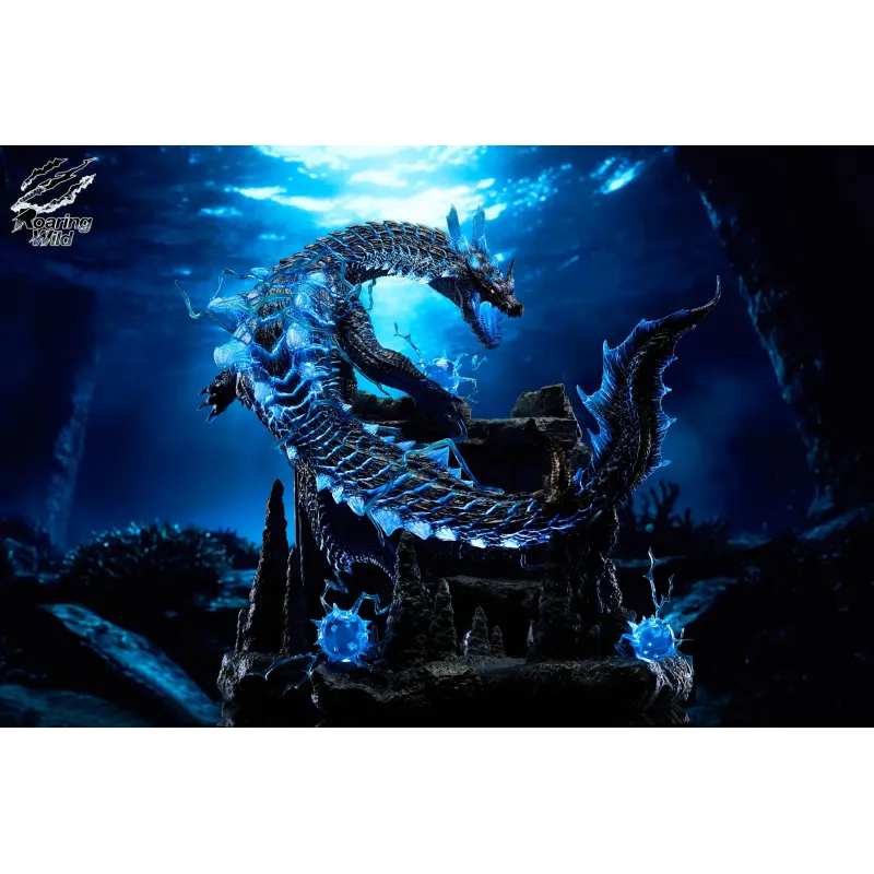 Monster Hunter Lagiacrus & Abyssal Lagiacrus Roaring Wild Studio