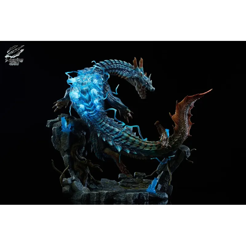 Monster Hunter Lagiacrus & Abyssal Lagiacrus Roaring Wild Studio