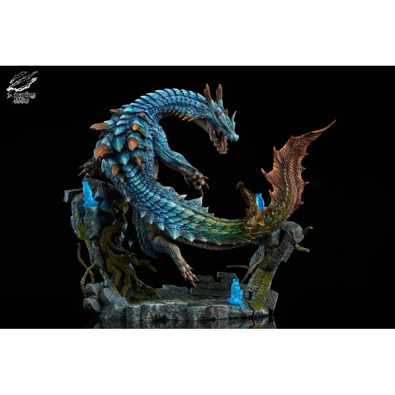 Monster Hunter Lagiacrus & Abyssal Lagiacrus Roaring Wild Studio
