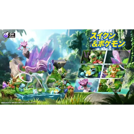 Pokemon Suicune and Pokémon in the Afternoon Sun DY Studio