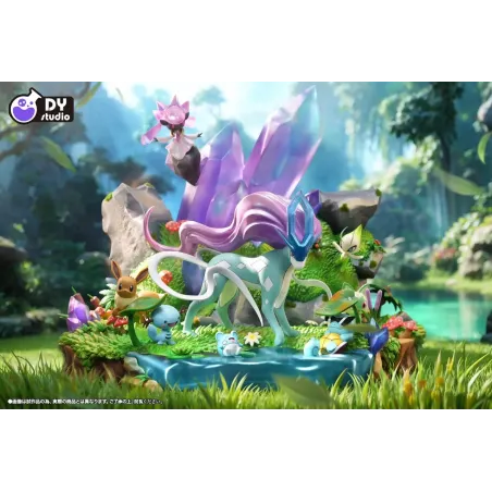 Pokemon Suicune and Pokémon in the Afternoon Sun DY Studio