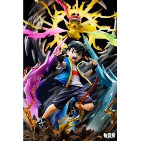 Pokemon Ash Ketchum & Pikachu White Noise Studio