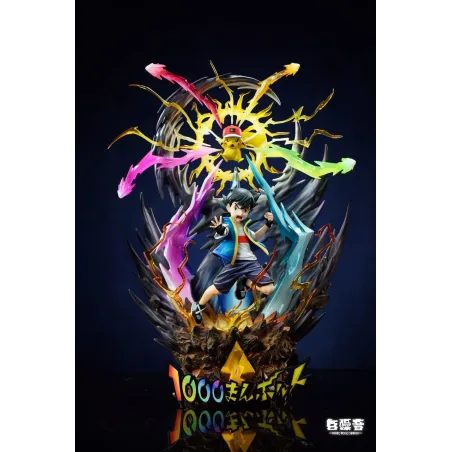 Pokemon Ash Ketchum & Pikachu White Noise Studio