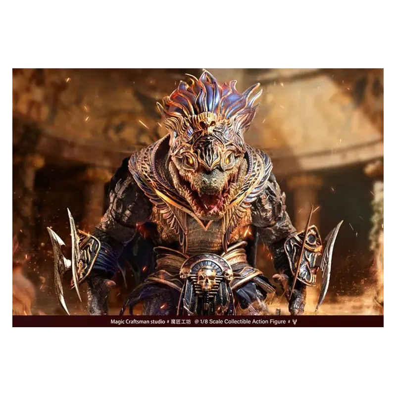 Original Character Chaos Temple Egypt Sobek Desert Behemoth Magic Craftsman Studio