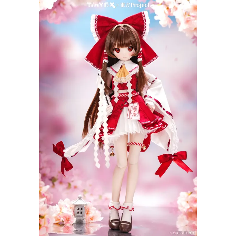 Touhou Project Hakurei Reimu Ball-joint Doll Tiny Fox