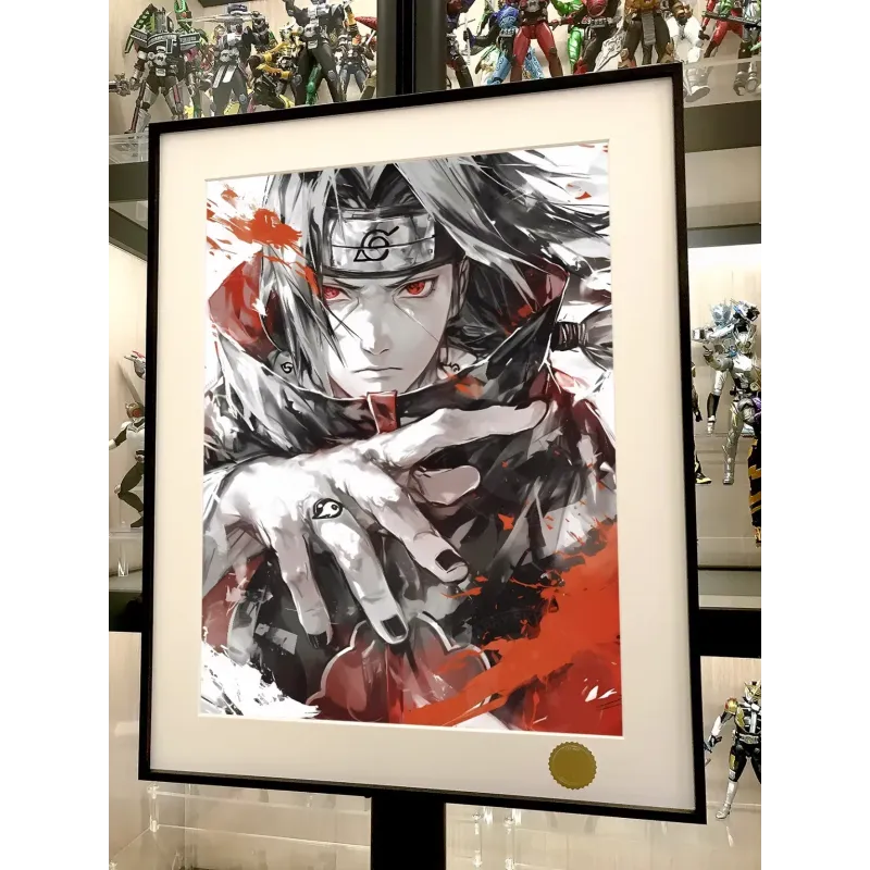 Naruto Shippuden Itachi Uchiha Decorative Painting XingKong Studio