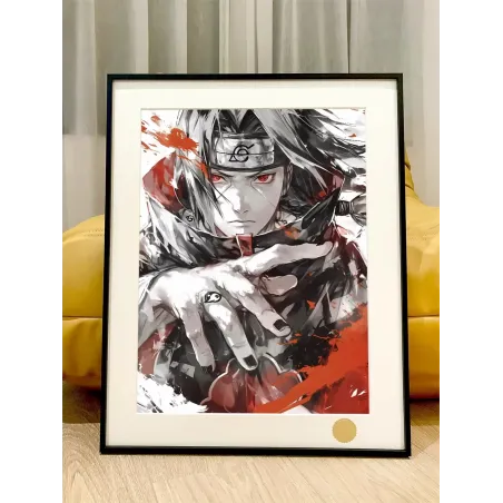 Naruto Shippuden Itachi Uchiha Decorative Painting XingKong Studio