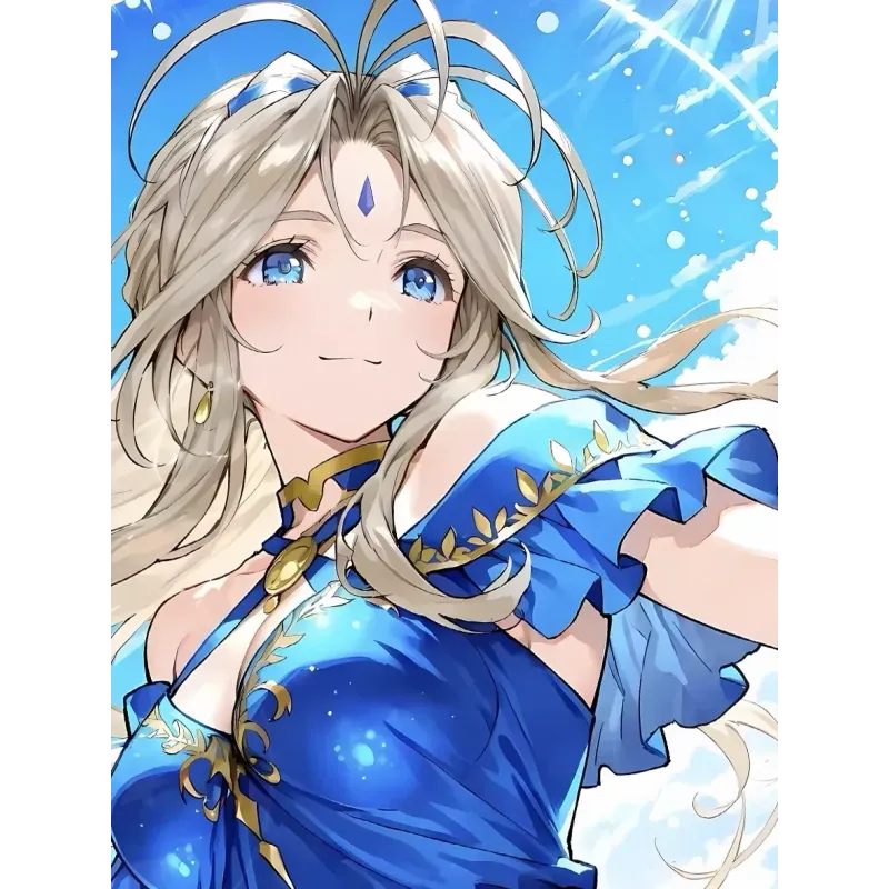 Oh My Goddess Belldandy Decorative Painting XingKong Studio