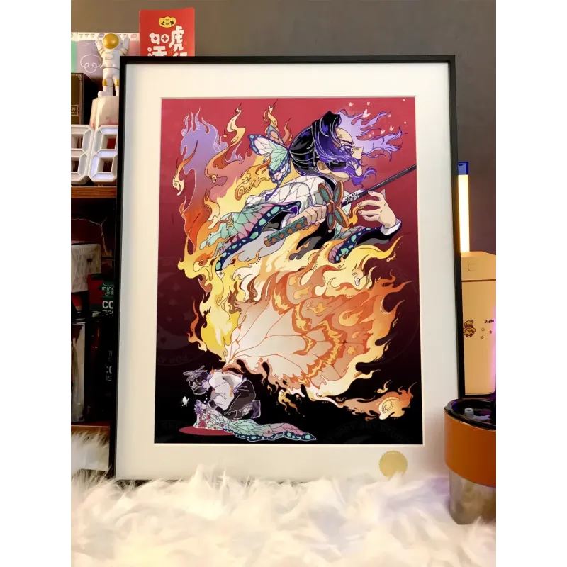 Kimetsu no Yaiba Shinobu Kochou Decorative Painting Xingkong Studio