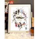 Haikyuu 10 Anniversary Haikyuu Decorative Painting XingKong Studio