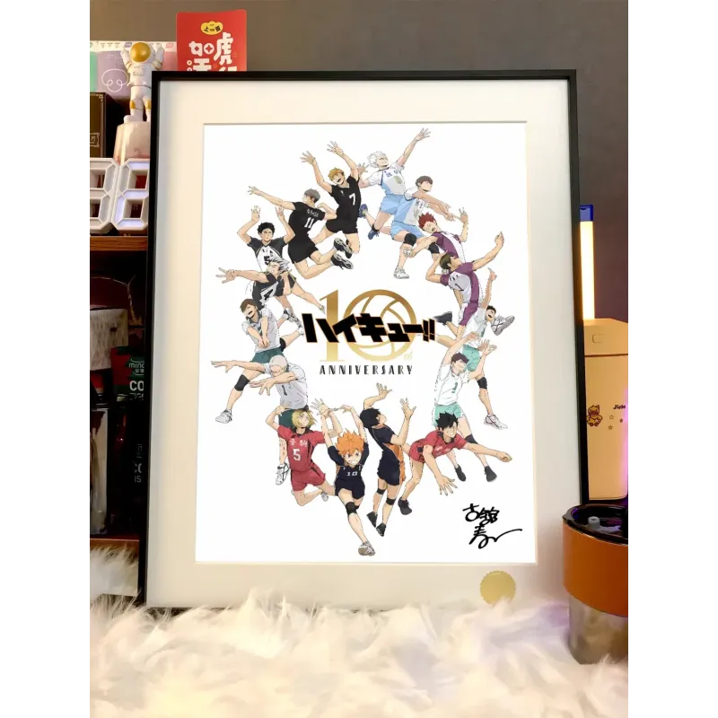 Haikyuu 10 Anniversary Haikyuu Decorative Painting XingKong Studio