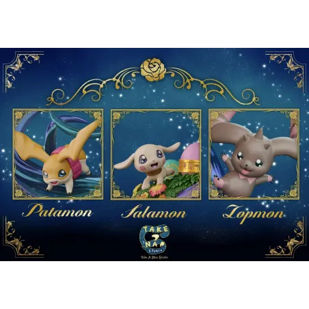 Digimon Patamon X Salamon X Lopmon Take A Nap Studio