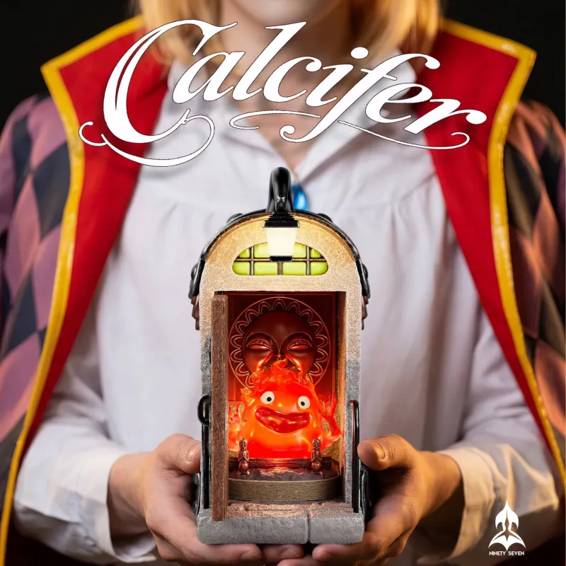 Howl’s Moving Castle Calcifer in the Room Ninety Seven Studio