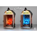 Howl’s Moving Castle Calcifer in the Room Ninety Seven Studio