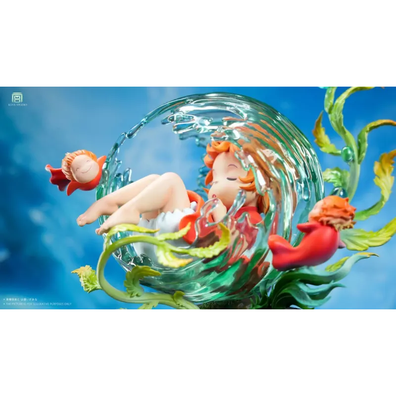 Ponyo on the Cliff Whisper of Nature Series 02 Sleeping Ponyo KYUU Studio