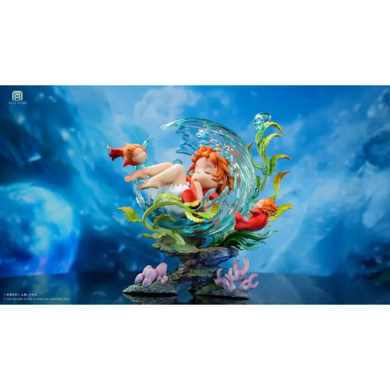 Ponyo on the Cliff Whisper of Nature Series 02 Sleeping Ponyo KYUU Studio