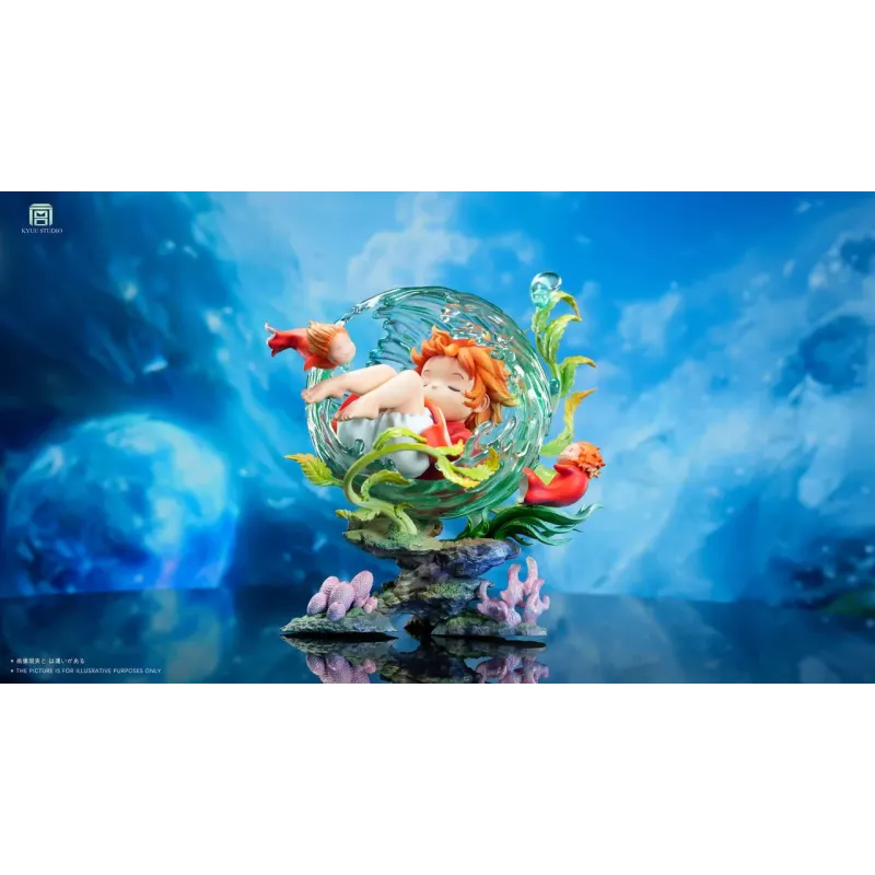 Ponyo on the Cliff Whisper of Nature Series 02 Sleeping Ponyo KYUU Studio