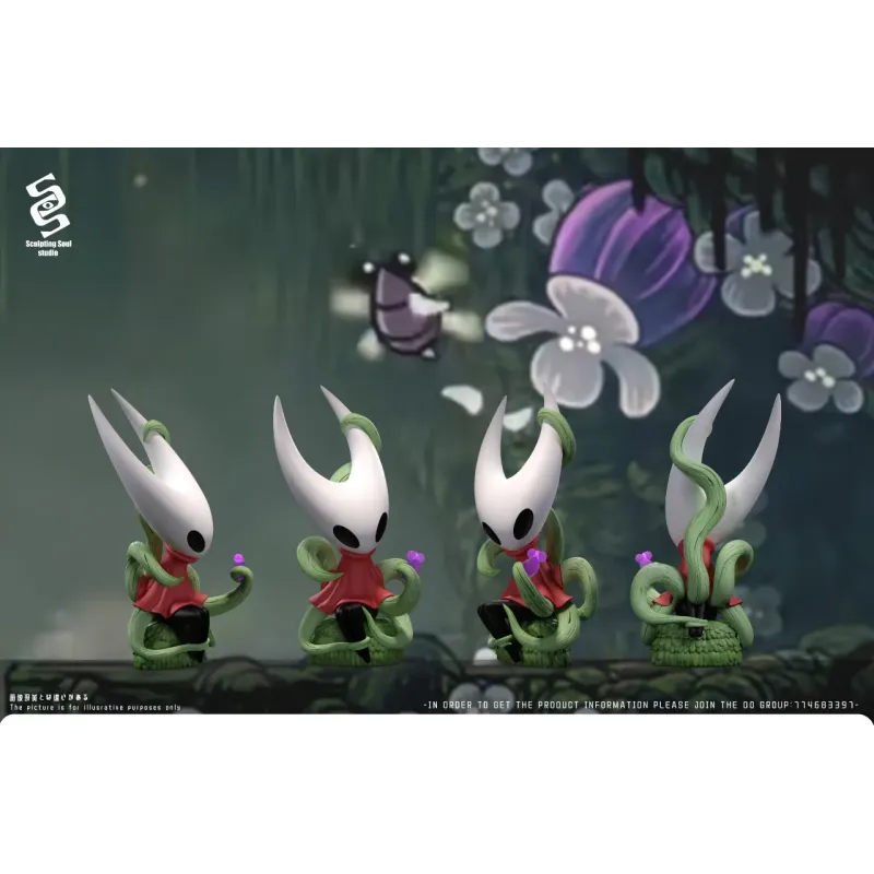 Hollow Knight Silksong Hornet & Greyroot Sculpting Soul Studio