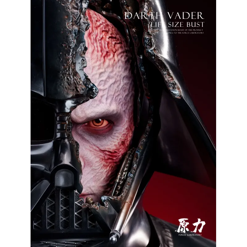 Star Wars Darth Vader Life Size Bust Force Laboratory