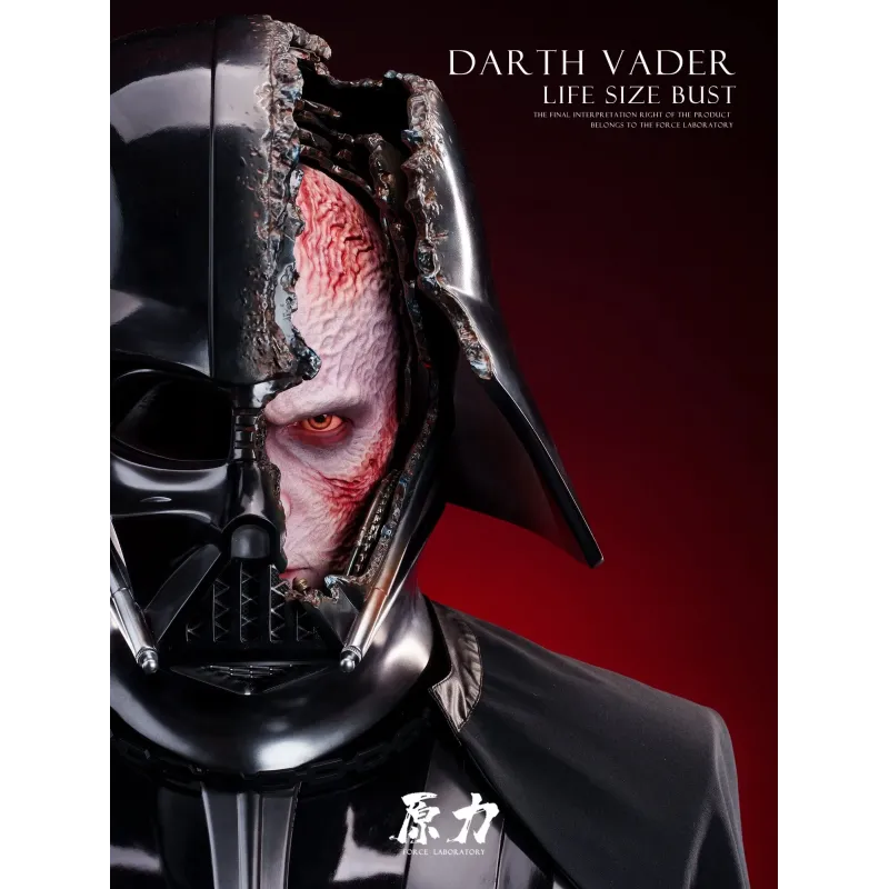 Star Wars Darth Vader Life Size Bust Force Laboratory