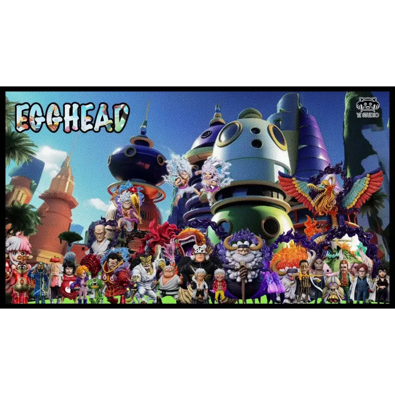 One Piece Egg Head Arc 28 X Navy 45 Vice Admiral Hound WCF YZ Studio