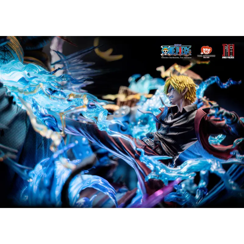 One Piece Sanji vs Queen Jimei Palace