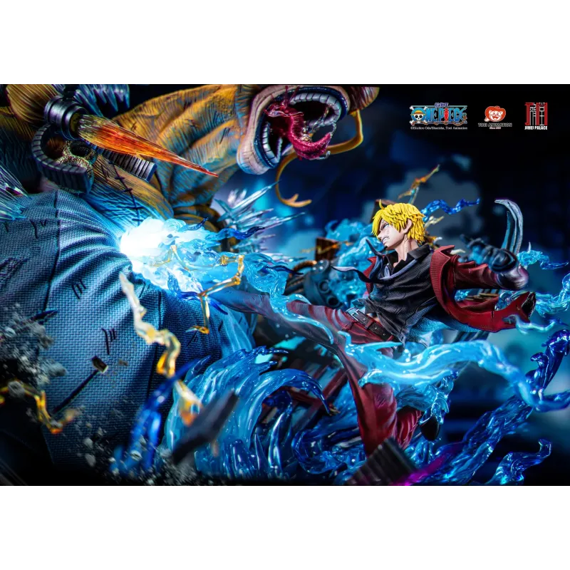 One Piece Sanji vs Queen Jimei Palace