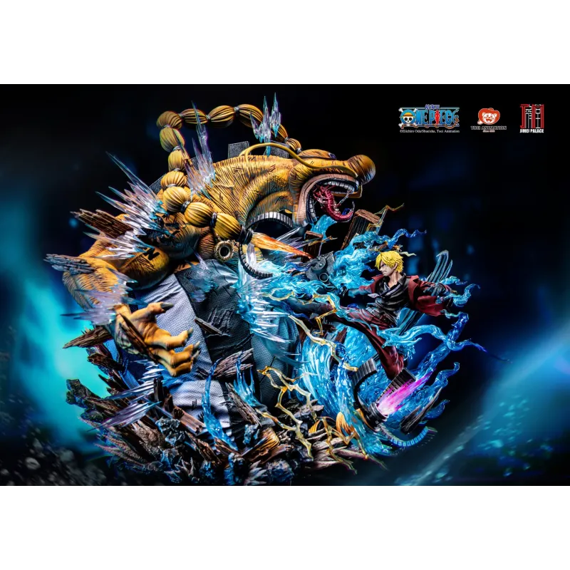 One Piece Sanji vs Queen Jimei Palace