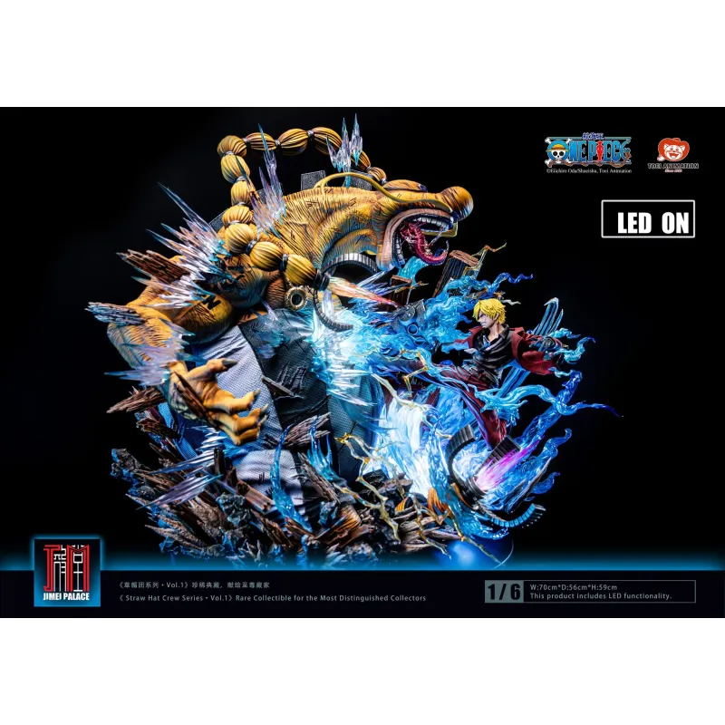 One Piece Sanji vs Queen Jimei Palace