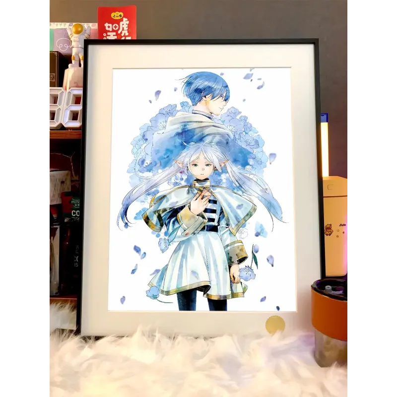 Frieren: Beyond Journey's End Frieren and Himmel Decorative Painting XingKong Studio