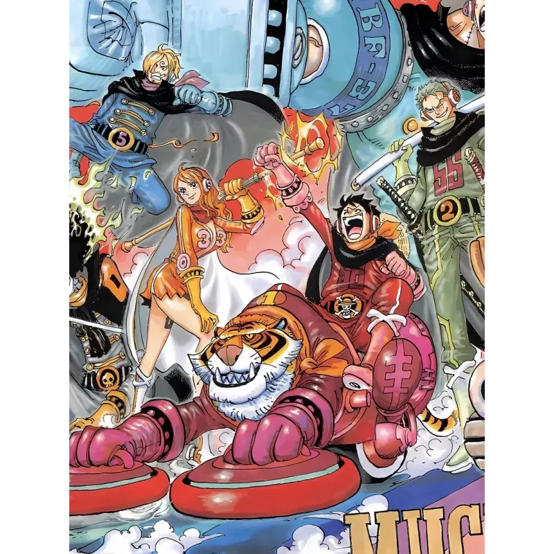 One Piece MUGIWARA56 Decorative Painting XingKong Studio