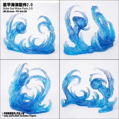 One Piece POPMAX Jinbe Sea Wave Parts Jacksdo Studio