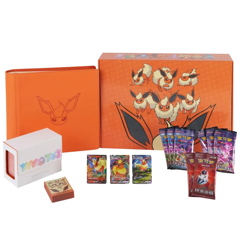 Pokemon TCG Flareon VMAX Gift Box Exclusive Chinese Ver.