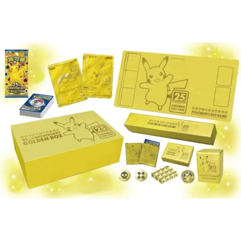 Pokemon TCG 25th Anniversary Golden Box Japanese / Chinese Ver.