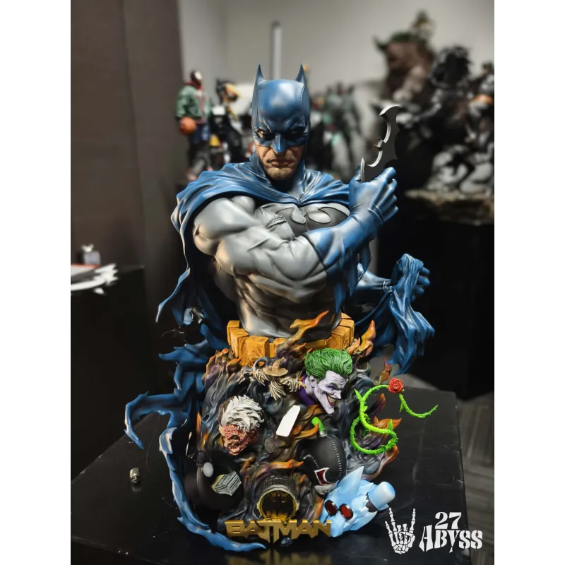 Batman Bust con LED - 27abyss Studio | Colección Exclusiva