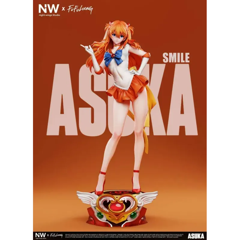 Neon Genesis Evangelion Asuka Cosplay Sailor Moon Night Wing Studio