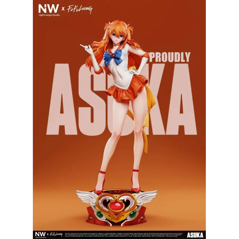 Neon Genesis Evangelion Asuka Cosplay Sailor Moon Night Wing Studio