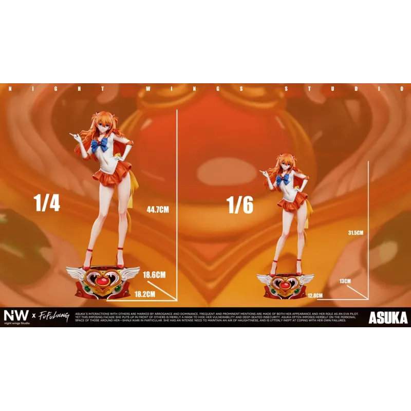 Neon Genesis Evangelion Asuka Cosplay Sailor Moon Night Wing Studio