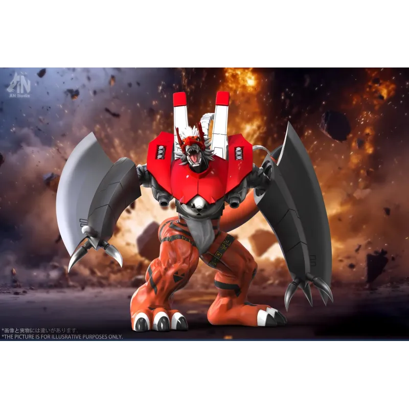 Digimon WarGrowlmon AN Studio