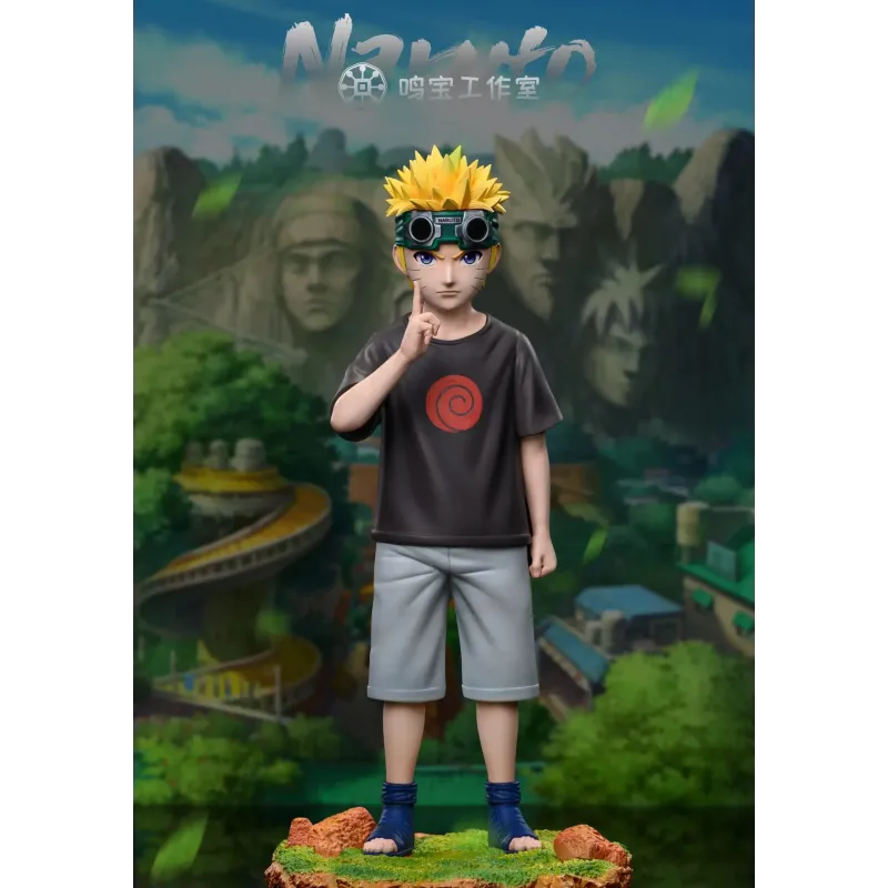 Naruto Shippuden Childhood Naruto & Sasuke Ming Bao Studio