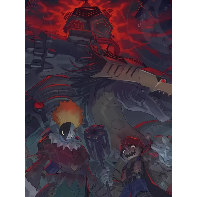 Digimon Villains Decorative Painting XingKong