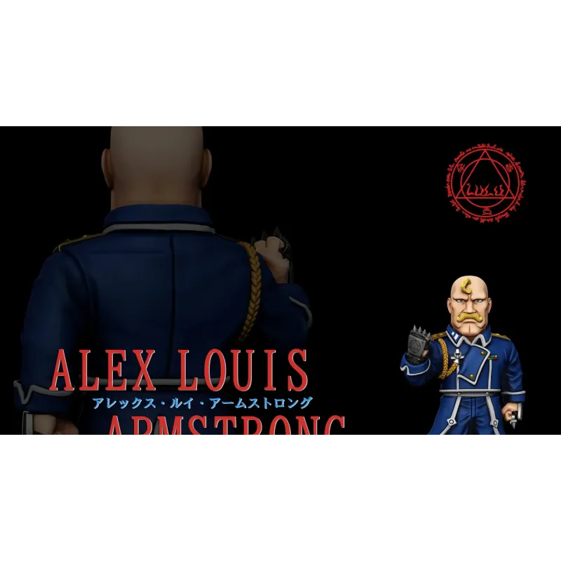 Fullmetal Alchemist Alex Louis Armstrong WCF A+ Studio