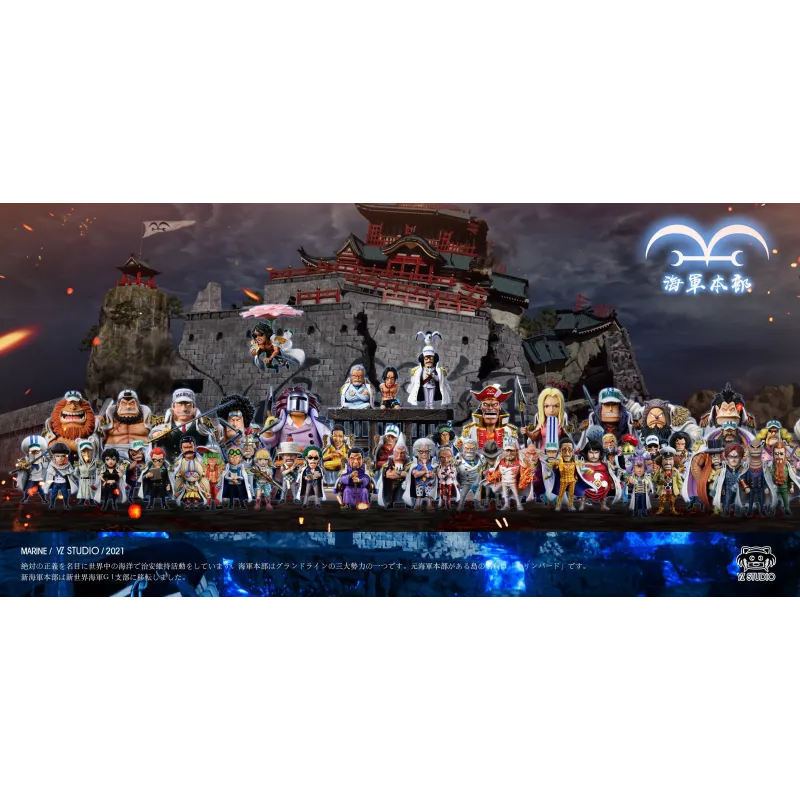 One Piece Egg Head Arc 029 X Navy 046 Vice Admiral Tosa WCF Yz Studio