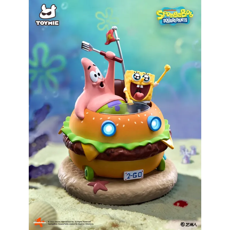 SpongeBob SquarePants Krabby patty Magnetic car Toymie Studio