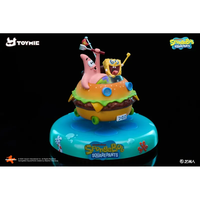 SpongeBob SquarePants Krabby patty Magnetic car Toymie Studio