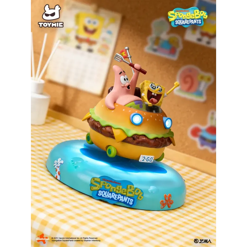SpongeBob SquarePants Krabby patty Magnetic car Toymie Studio