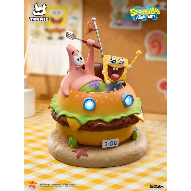 SpongeBob SquarePants Krabby patty Magnetic car Toymie Studio