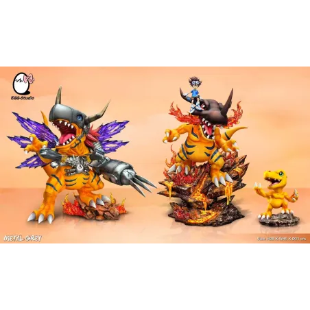 Digimon MetalGreymon EGG Studio