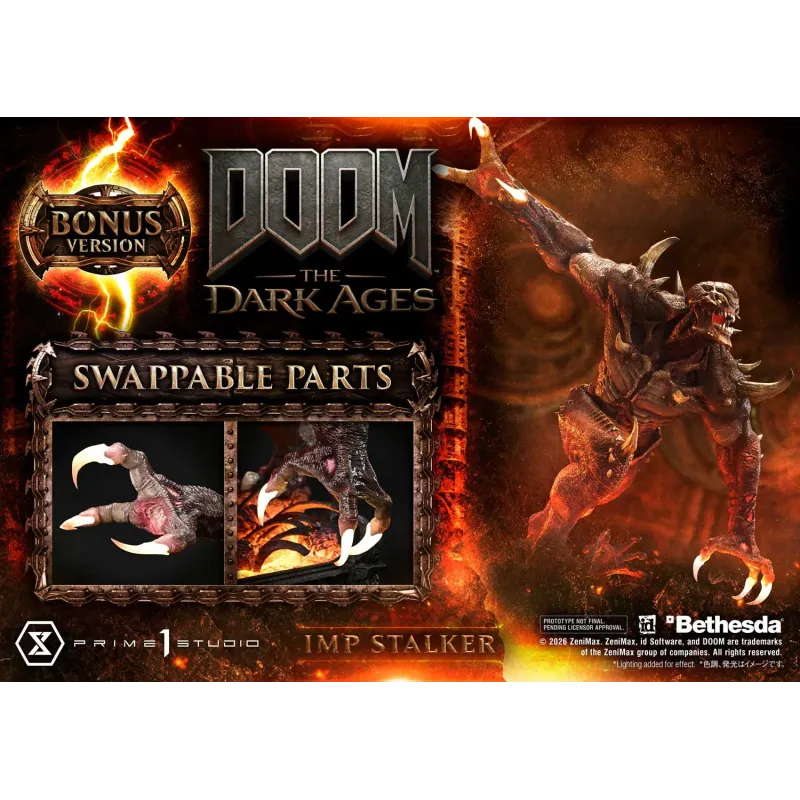 DOOM: The Dark Ages Imp Stalker Prime 1 Studio
